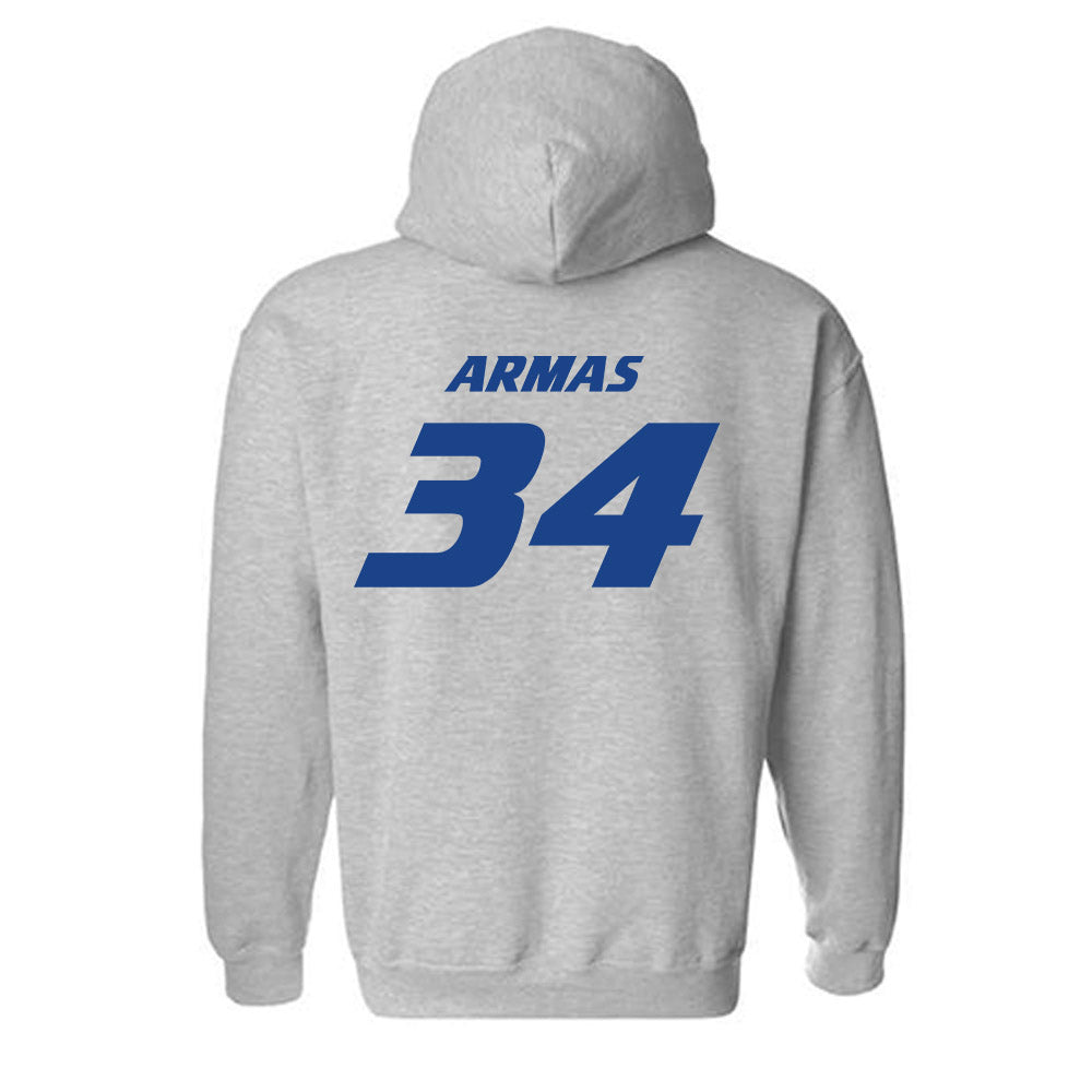 Hofstra - NCAA Men's Soccer : Aleksei Armas - Classic Shersey Hooded Sweatshirt-1