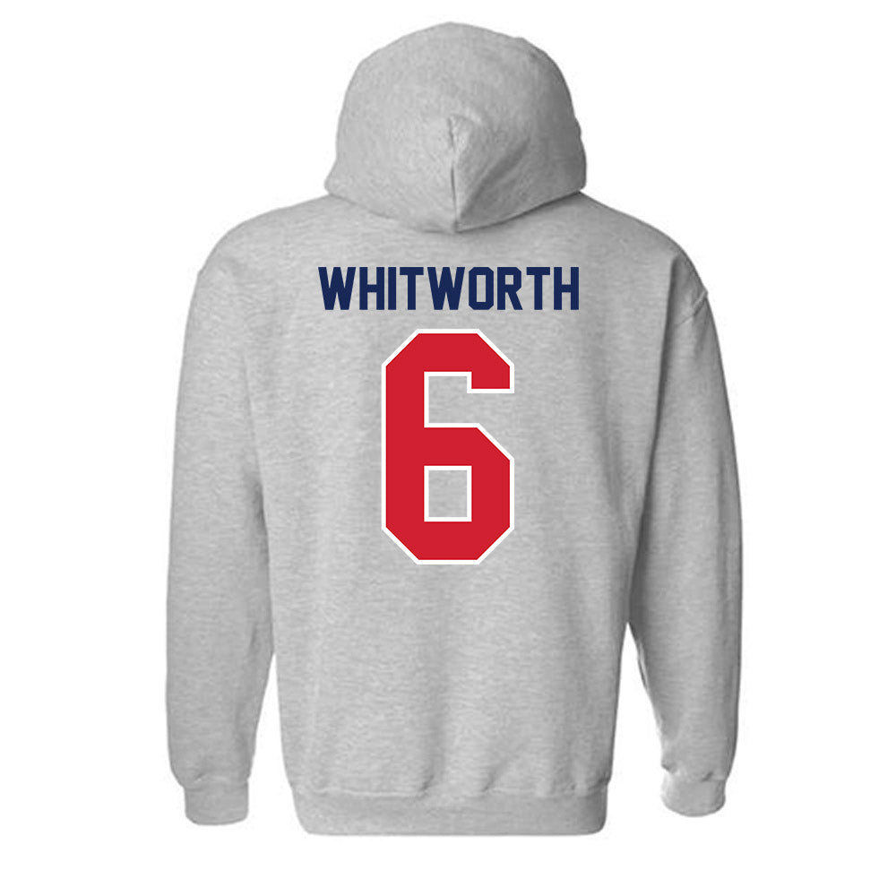 Belmont - NCAA Baseball : JD Whitworth - Classic Shersey Hooded Sweatshirt-1