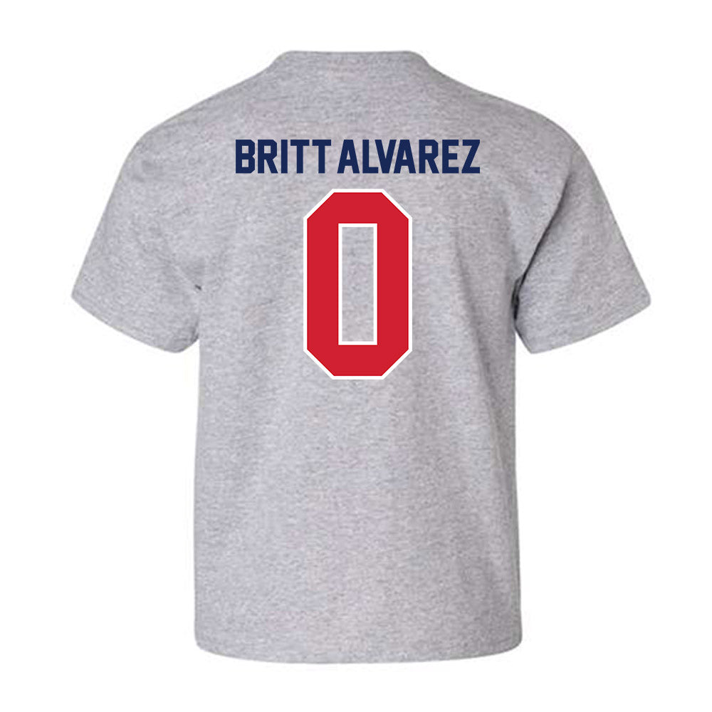 Belmont - NCAA Men's Tennis : Diego Britt-Alvarez - Classic Shersey Youth T-Shirt-1