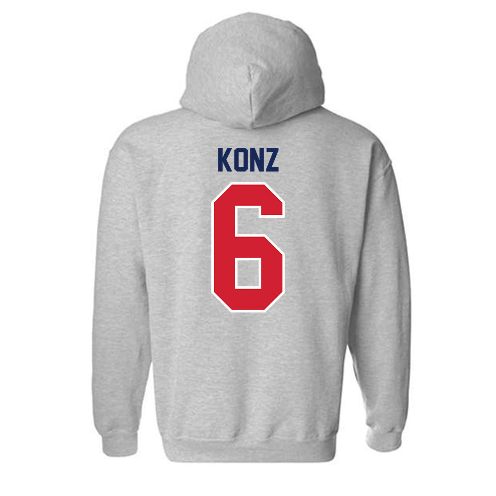 Belmont - NCAA Softball : Emily Konz - Classic Shersey Hooded Sweatshirt-1