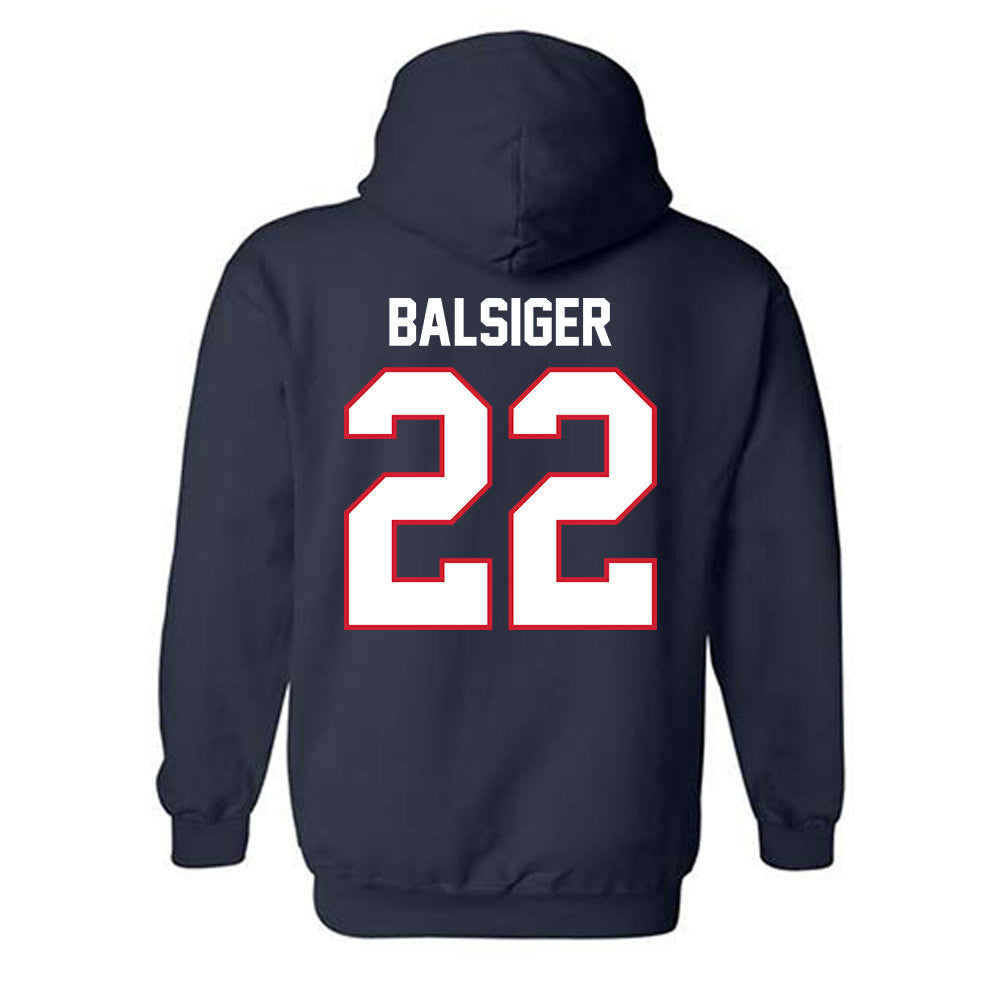 Belmont - NCAA Softball : Maddy Balsiger - Classic Shersey Hooded Sweatshirt-1