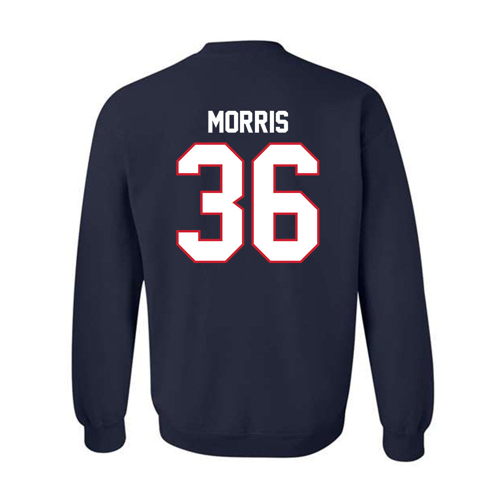 Belmont - NCAA Baseball : Lake Morris - Classic Shersey Crewneck Sweatshirt-1