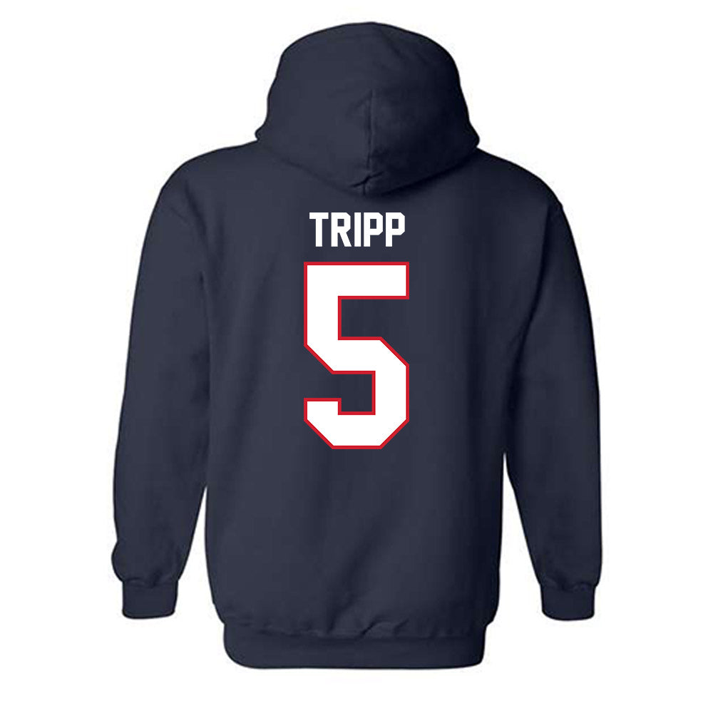 Belmont - NCAA Women's Basketball : Sanaa Tripp - Classic Shersey Hooded Sweatshirt-1