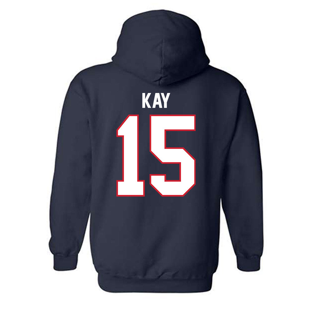 - NCAA Women's Volleyball : Lucy Kay - Classic Shersey Hooded Sweatshirt-1