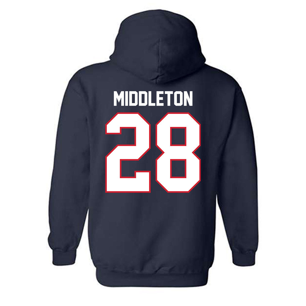 Belmont - NCAA Softball : Ally Middleton - Classic Shersey Hooded Sweatshirt-1