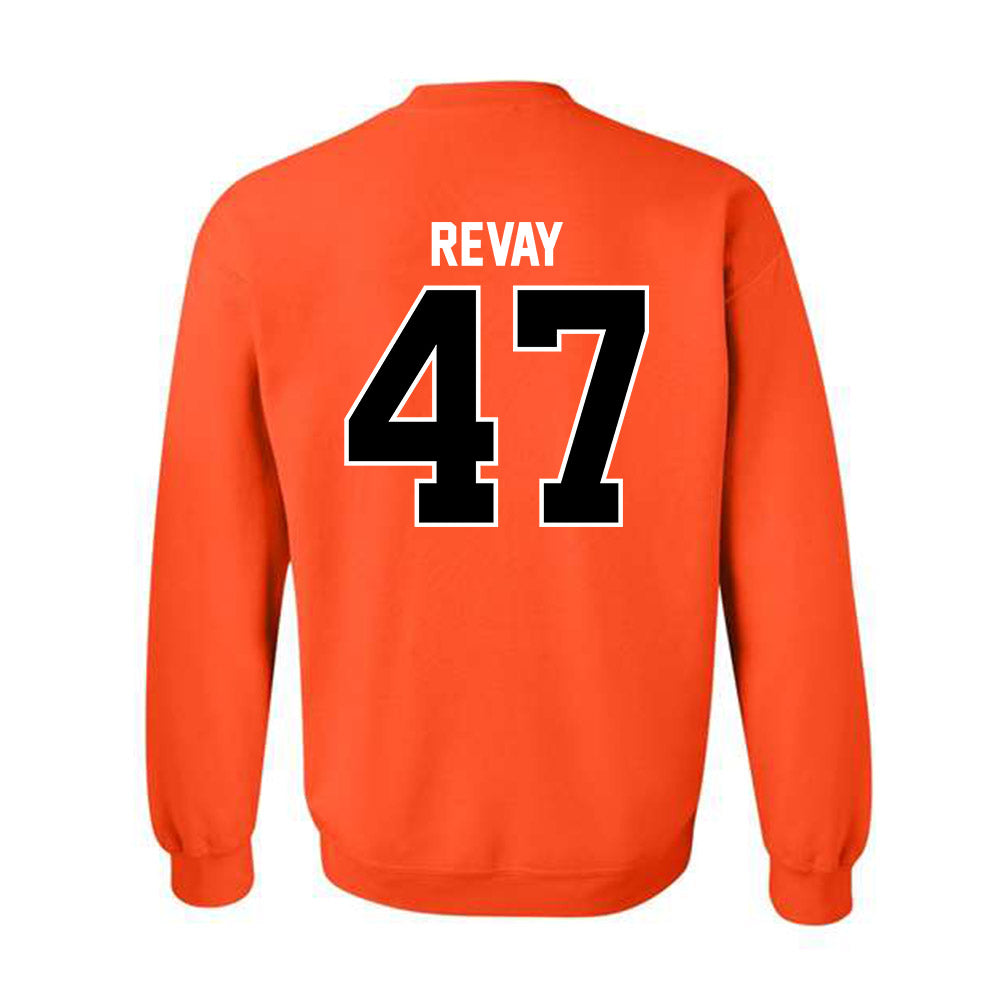 Pacific - NCAA Baseball : Carson Revay - Classic Shersey Crewneck Sweatshirt-1