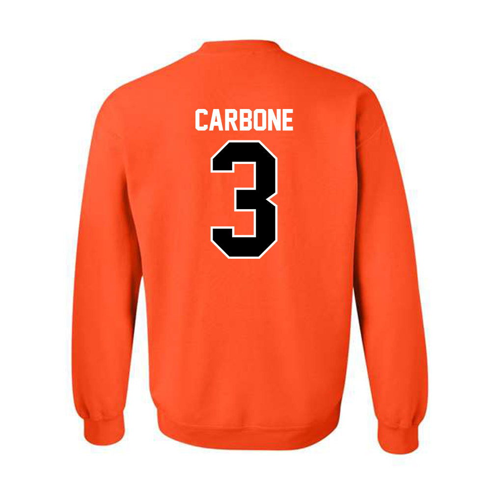 Pacific - NCAA Men's Soccer : Matteo Carbone - Classic Shersey Crewneck Sweatshirt-1