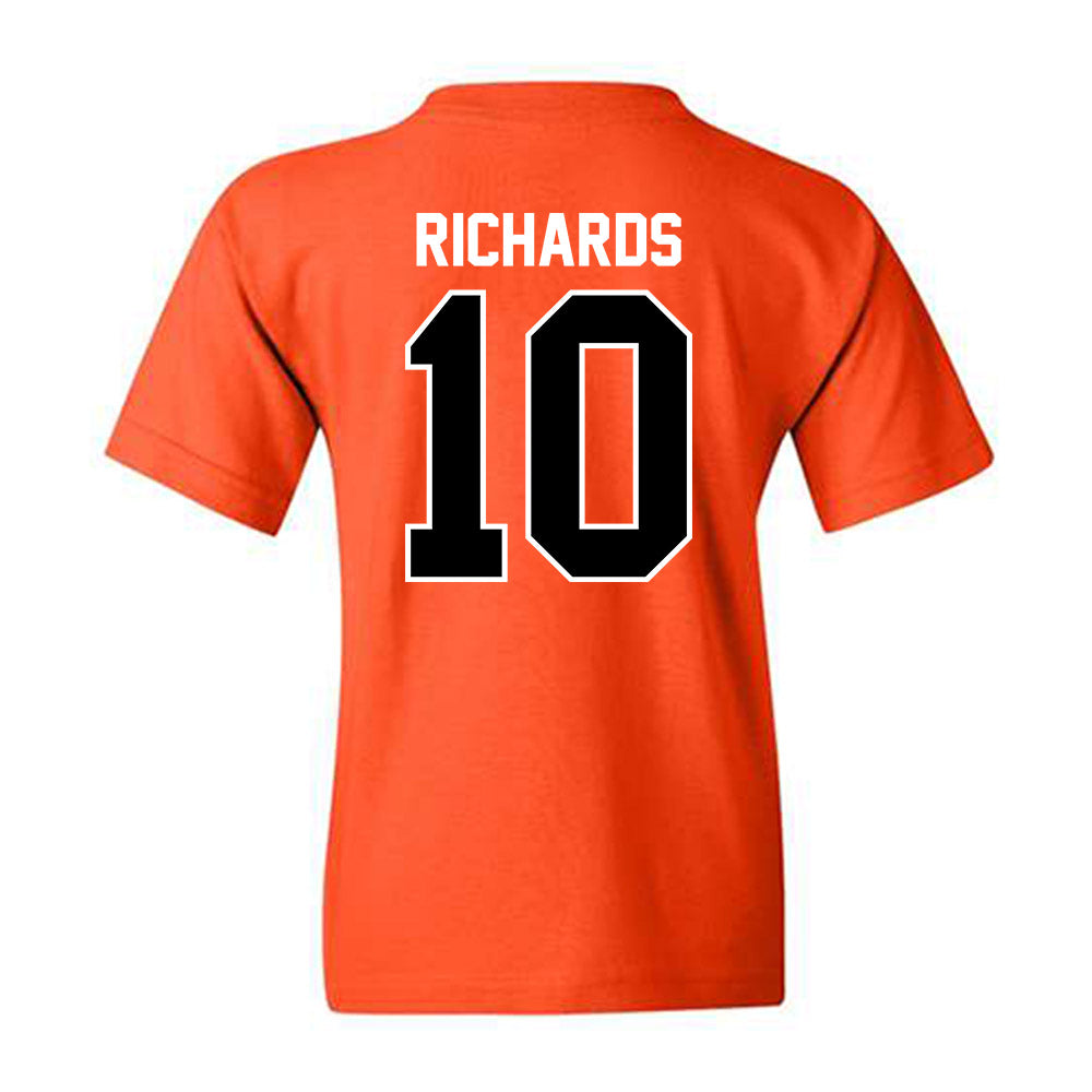 Pacific - NCAA Baseball : Peyton Richards - Classic Shersey Youth T-Shirt-1