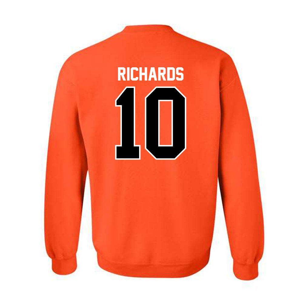 Pacific - NCAA Baseball : Peyton Richards - Classic Shersey Crewneck Sweatshirt-1