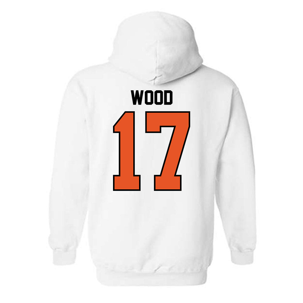 Pacific - NCAA Baseball : Jarryd Wood - Classic Shersey Hooded Sweatshirt-1