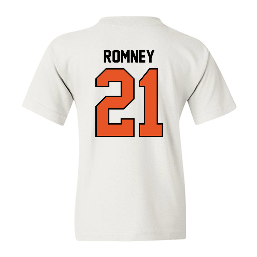 Pacific - NCAA Baseball : Park Romney - Classic Shersey Youth T-Shirt-1
