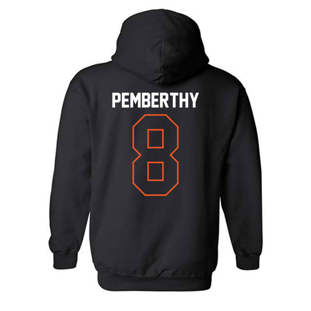 Pacific - NCAA Men's Water Polo : Manuel Pemberthy - Classic Shersey Hooded Sweatshirt-1