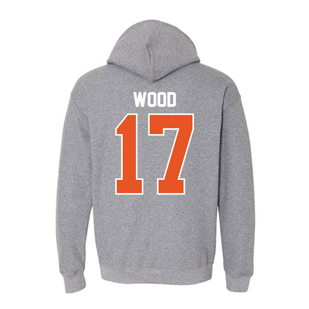 Pacific - NCAA Baseball : Jarryd Wood - Classic Shersey Hooded Sweatshirt-1