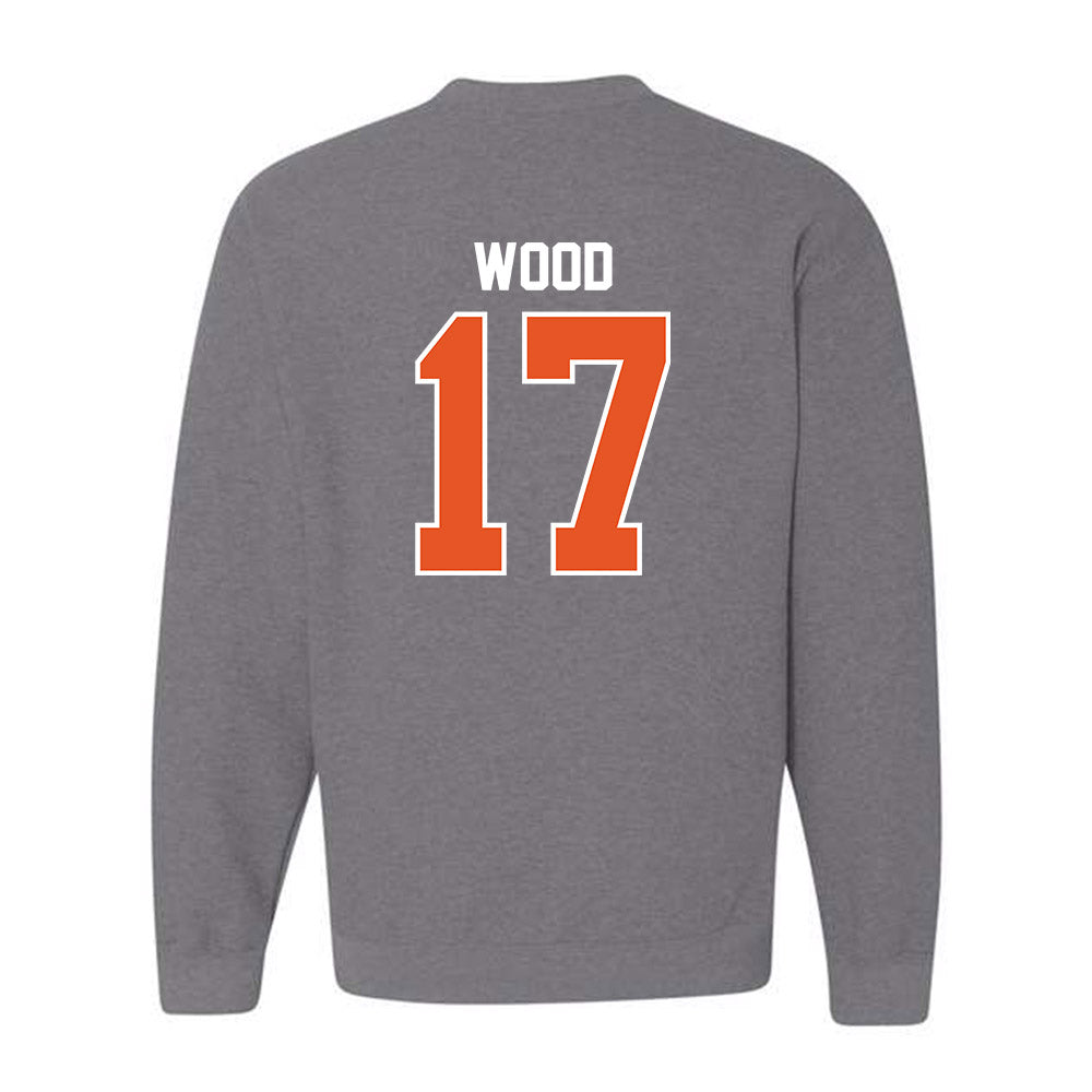 Pacific - NCAA Baseball : Jarryd Wood - Classic Shersey Crewneck Sweatshirt-1