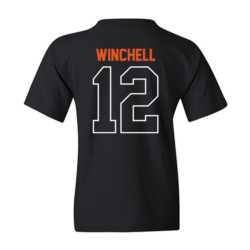 Pacific - NCAA Baseball : Riley Winchell - Classic Shersey Youth T-Shirt-1
