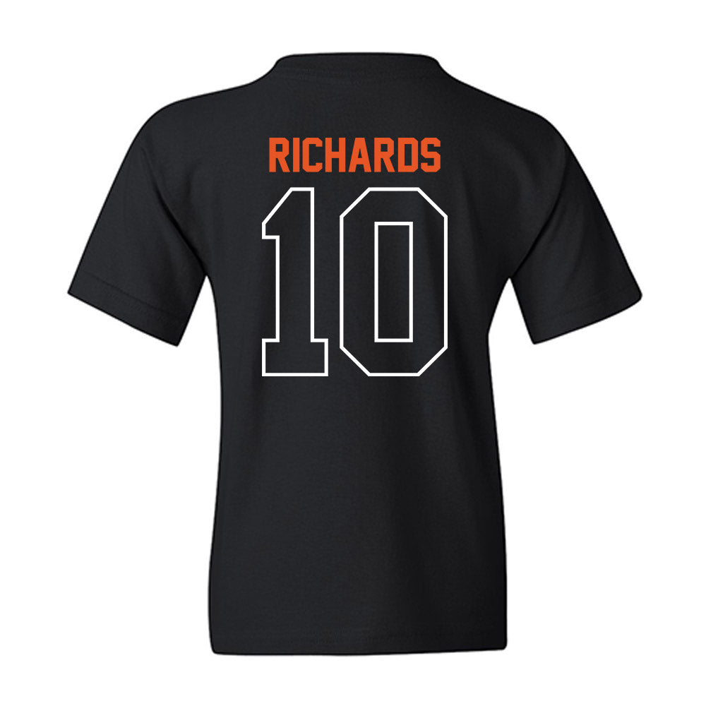 Pacific - NCAA Baseball : Peyton Richards - Classic Shersey Youth T-Shirt-1