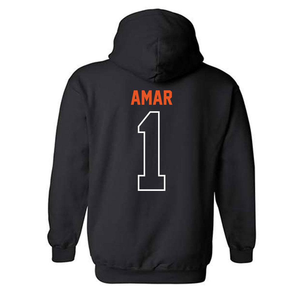 Pacific - NCAA Men's Tennis : Ran Amar - Classic Shersey Hooded Sweatshirt-1