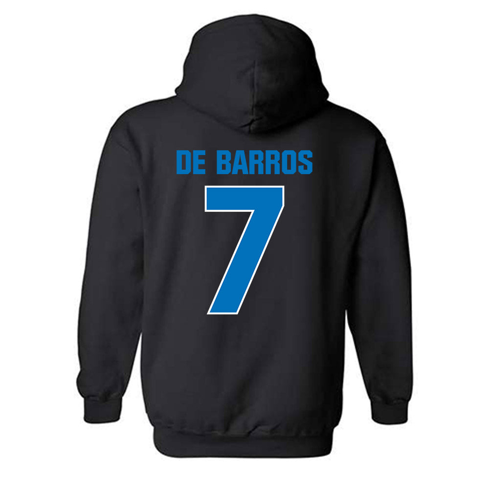 Saint Peter's - NCAA Women's Soccer : Alexa De Barros - Classic Shersey Hooded Sweatshirt-1