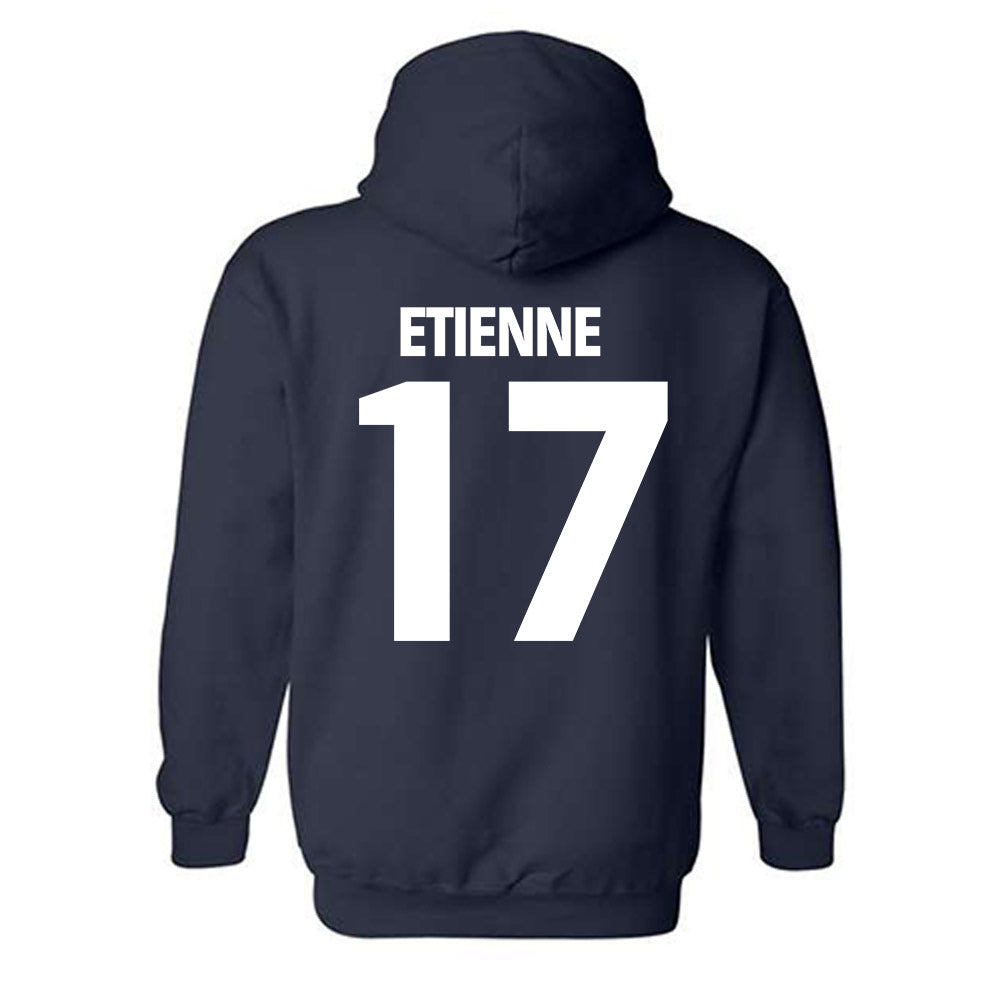 Saint Peter's - NCAA Men's Soccer : Omre Etienne - Classic Shersey Hooded Sweatshirt-1