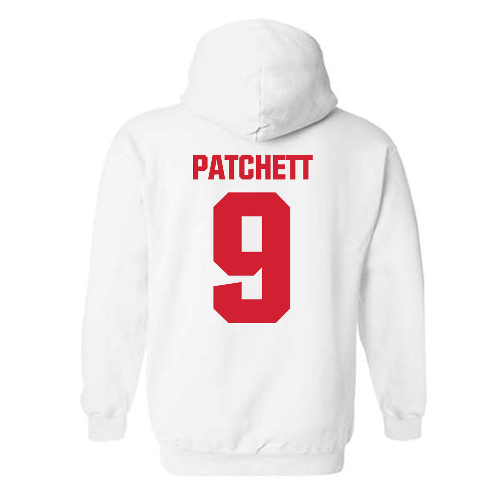 Bradley - NCAA Women's Volleyball : Ava Patchett - Classic Shersey Hooded Sweatshirt-1