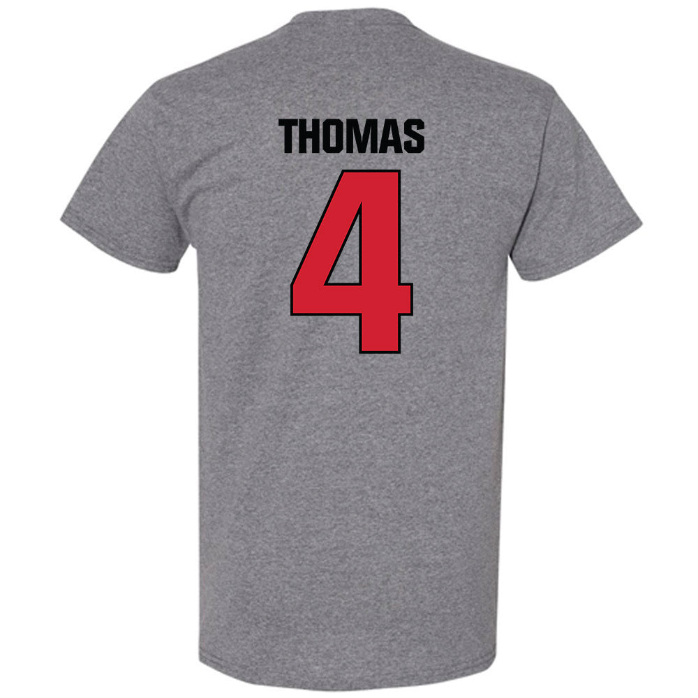 Bradley - NCAA Men's Basketball : Corey Thomas - Classic Shersey T-Shirt-1