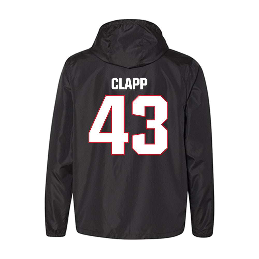 Bradley - NCAA Baseball : Reece Clapp - Windbreaker-1