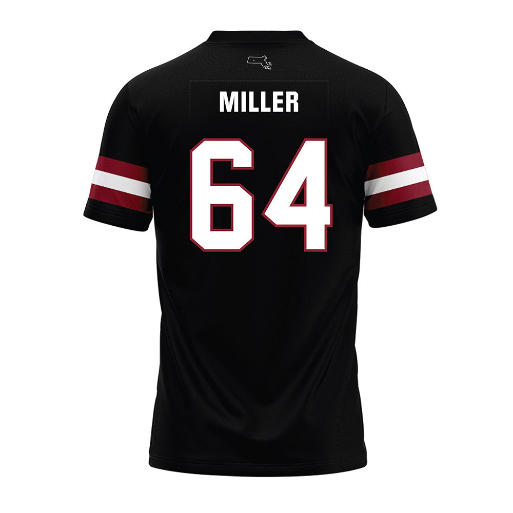 UMass - NCAA Football : Peyton Miller - Black Premium Football Jersey