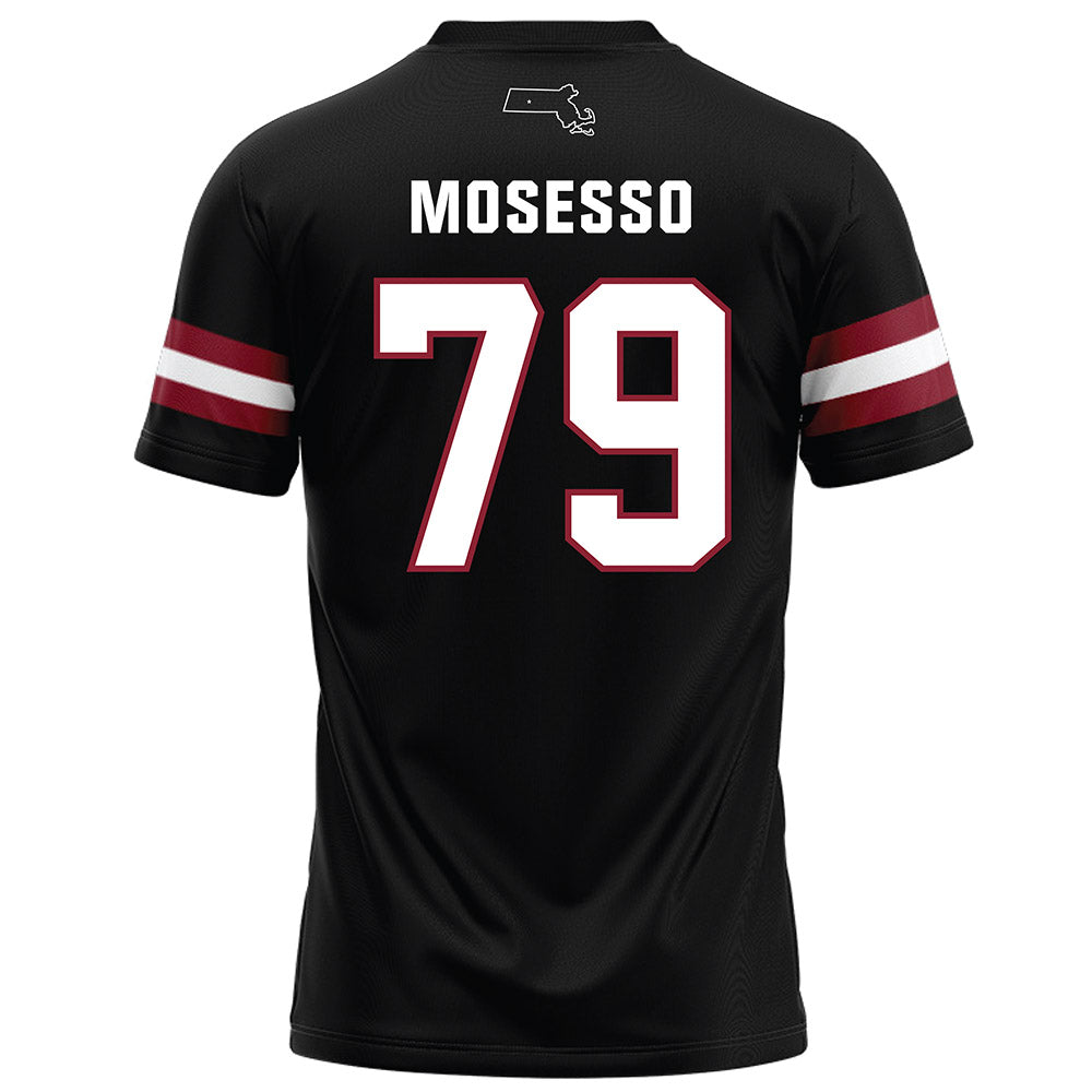 UMass - NCAA Football : Ryan Mosesso - Black Football Jersey