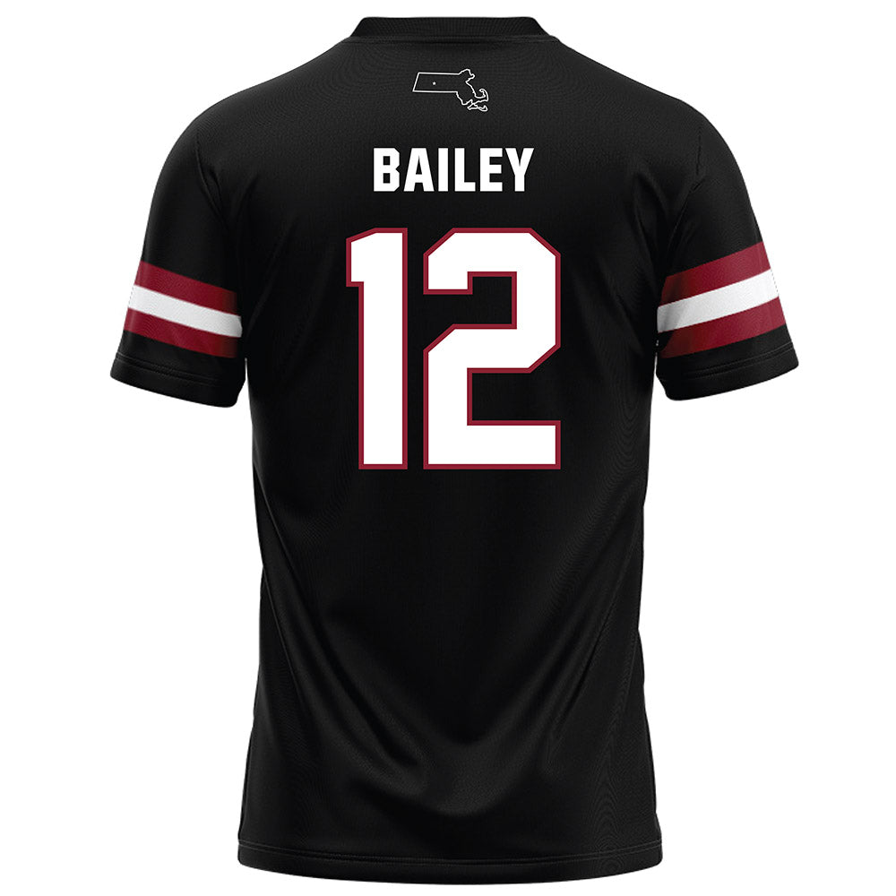 UMass - NCAA Football : Brennen Bailey - Black Football Jersey