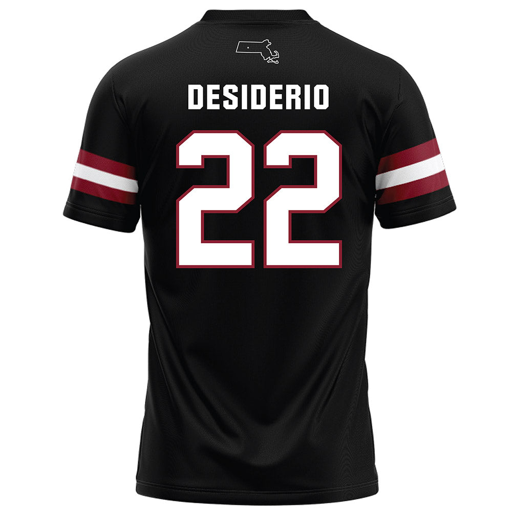 UMass - NCAA Football : Cookie Desiderio - Black Football Jersey-1