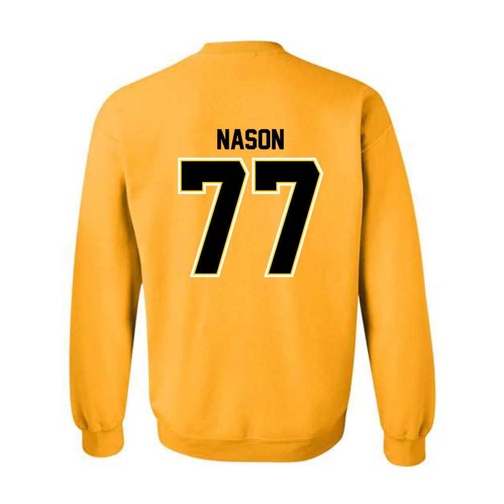 Michigan Tech - NCAA Football : Max Nason - Classic Shersey Crewneck Sweatshirt
