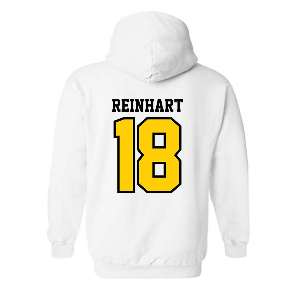 Michigan Tech - NCAA Men's Ice Hockey : Noah Reinhart - Classic Shersey Hooded Sweatshirt-1