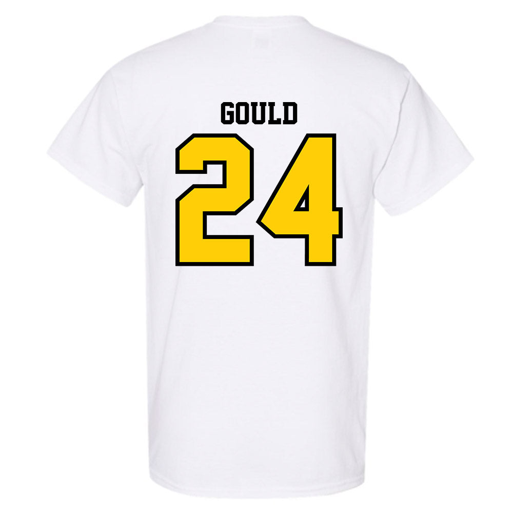 Michigan Tech - NCAA Men's Ice Hockey : Rylan Gould - Classic Shersey T-Shirt-1