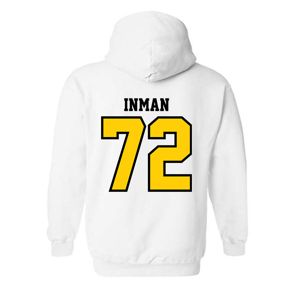 Michigan Tech - NCAA Football : Bryar Inman - Classic Shersey Hooded Sweatshirt-1