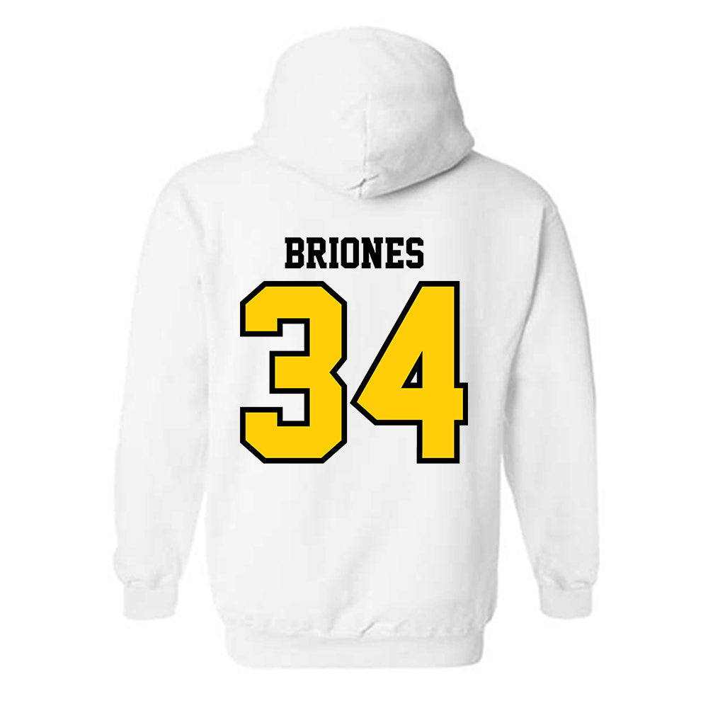 Michigan Tech - NCAA Football : Connor Briones - Classic Shersey Hooded Sweatshirt-1