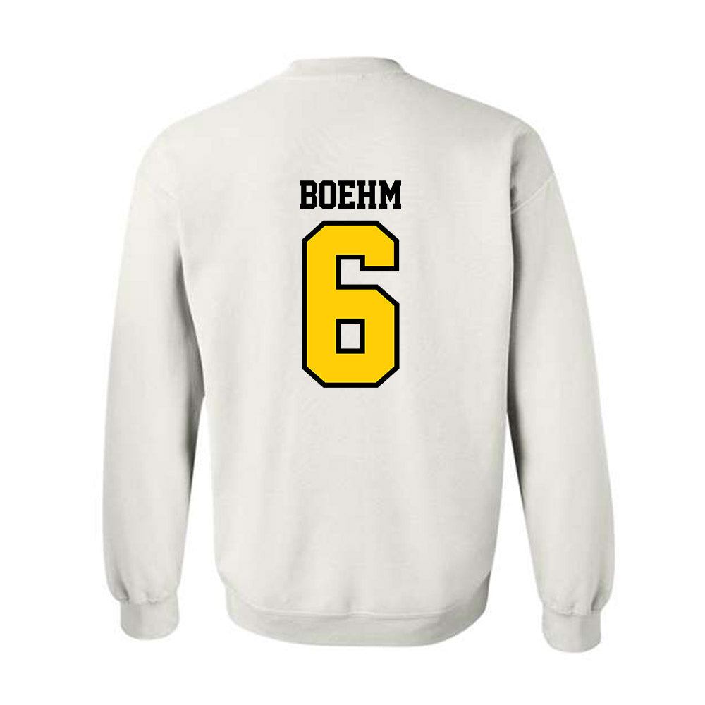Michigan Tech - NCAA Men's Ice Hockey : Brayden Boehm - Classic Shersey Crewneck Sweatshirt-1