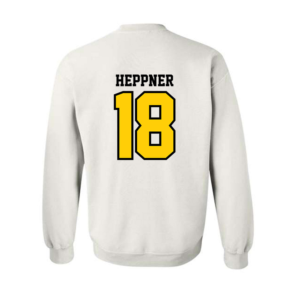 Michigan Tech - NCAA Football : Drew Heppner - Classic Shersey Crewneck Sweatshirt-1