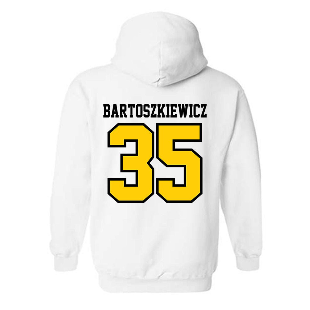 Michigan Tech - NCAA Men's Ice Hockey : Owen Bartoszkiewicz - Classic Shersey Hooded Sweatshirt-1