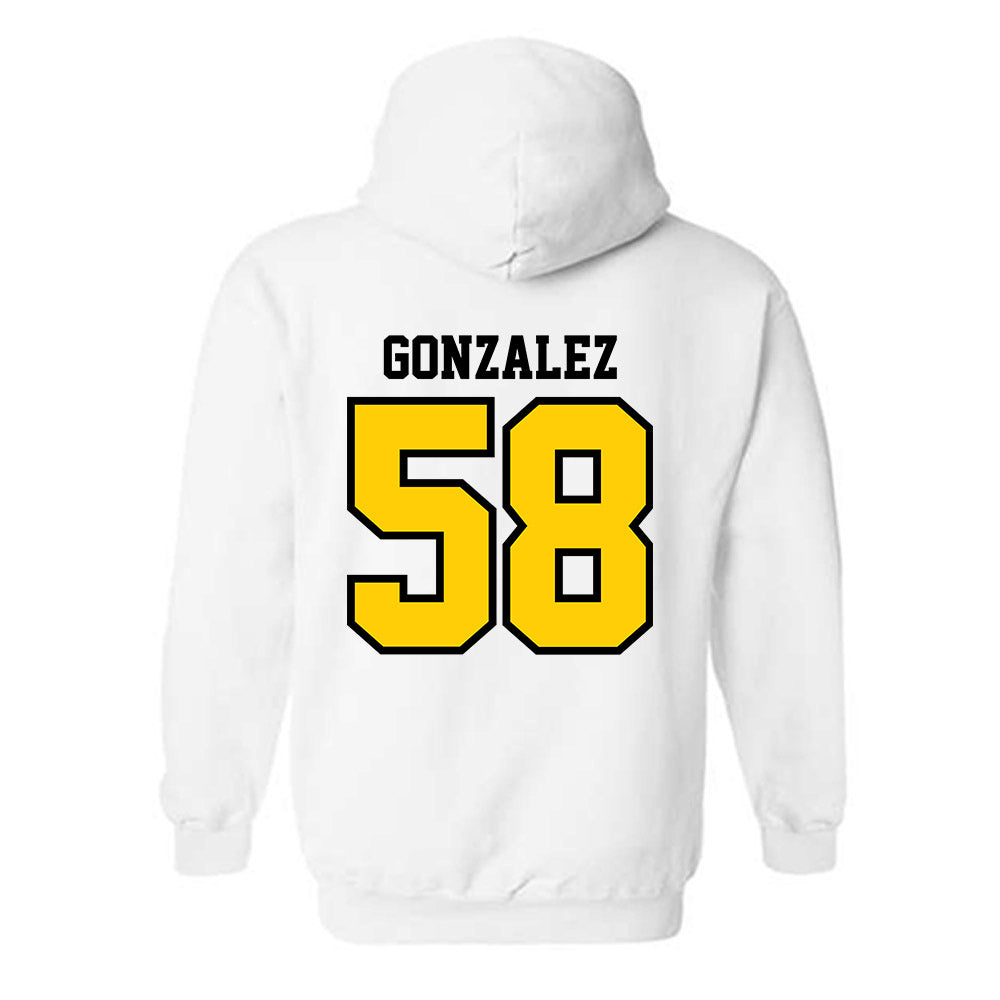 Michigan Tech - NCAA Football : Adrian Gonzalez - Classic Shersey Hooded Sweatshirt-1