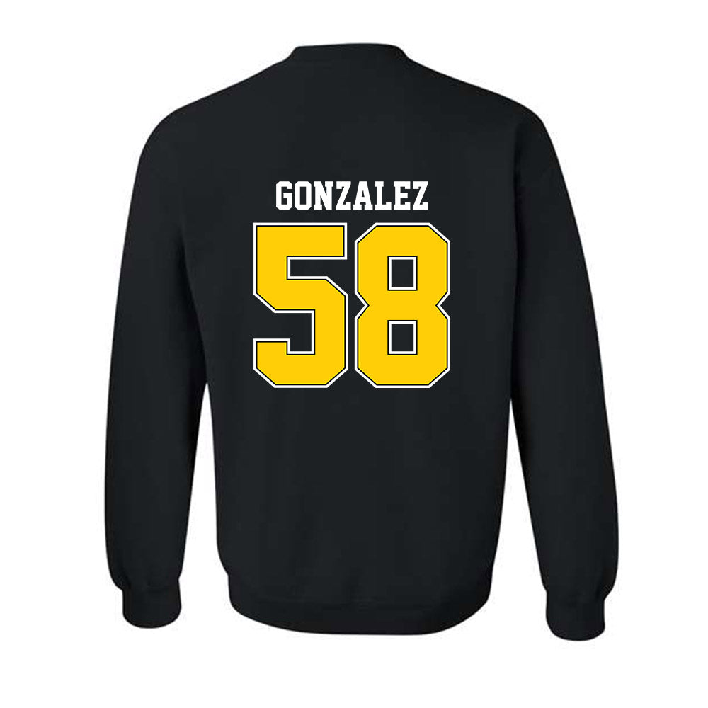 Michigan Tech - NCAA Football : Adrian Gonzalez - Classic Shersey Crewneck Sweatshirt-1