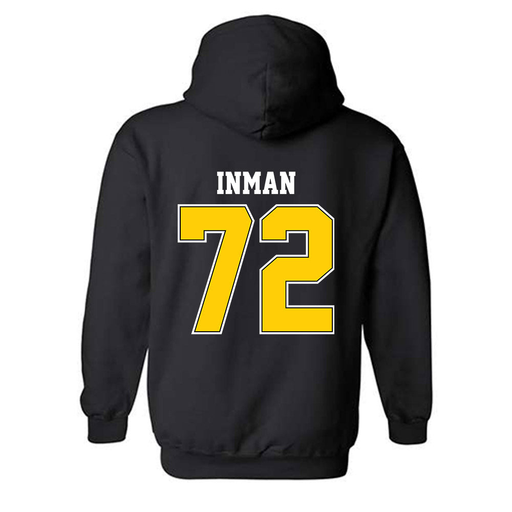 Michigan Tech - NCAA Football : Bryar Inman - Classic Shersey Hooded Sweatshirt-1