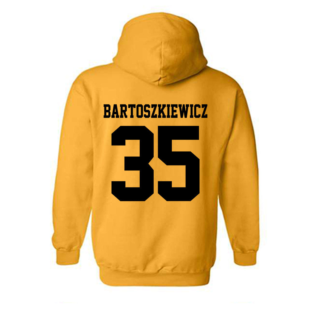 Michigan Tech - NCAA Men's Ice Hockey : Owen Bartoszkiewicz - Classic Shersey Hooded Sweatshirt-1