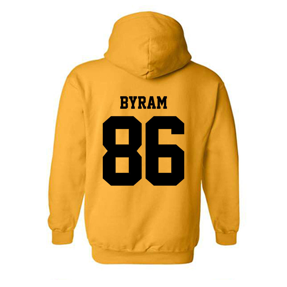 Michigan Tech - NCAA Football : Connor Byram - Classic Shersey Hooded Sweatshirt-1
