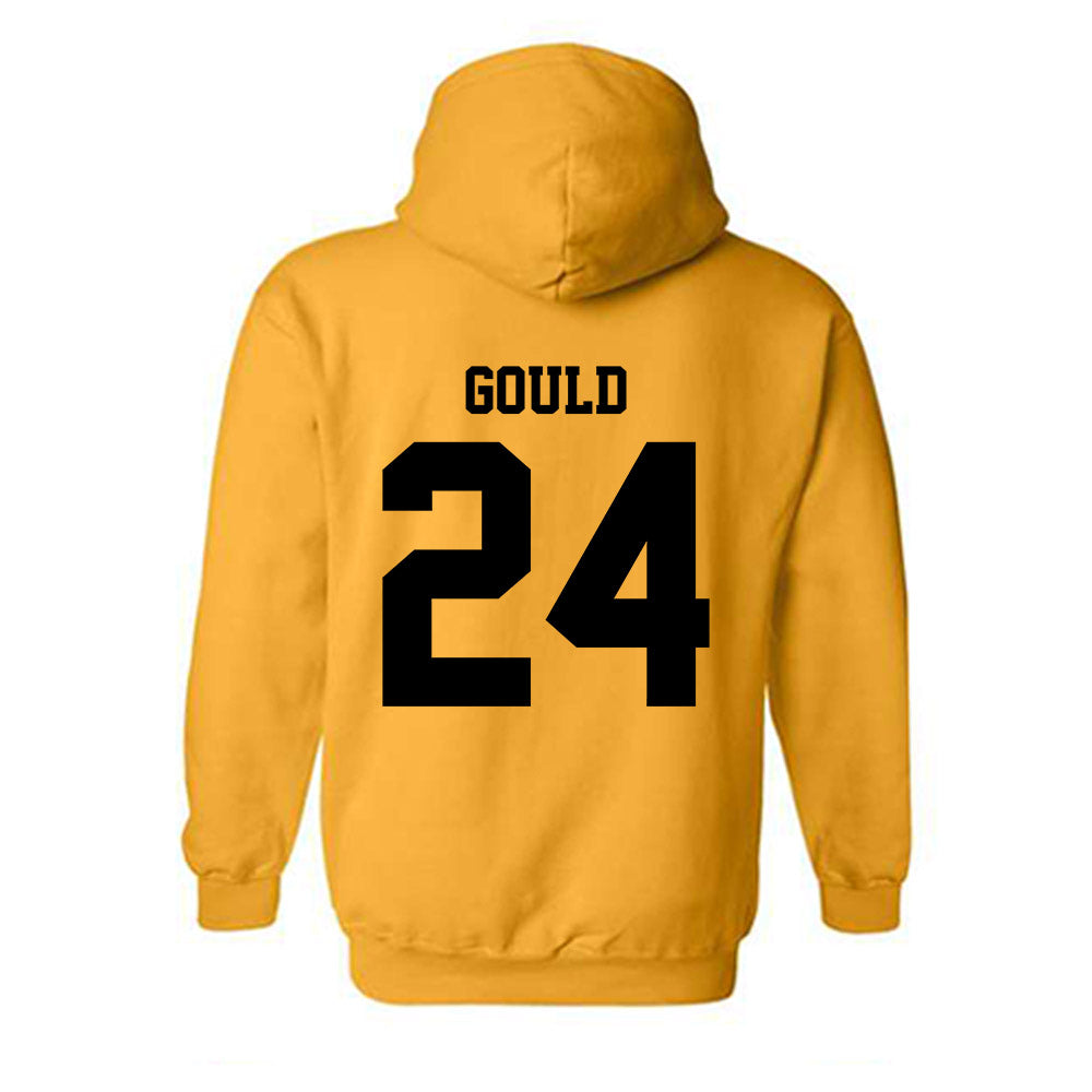 Michigan Tech - NCAA Men's Ice Hockey : Rylan Gould - Classic Shersey Hooded Sweatshirt-1