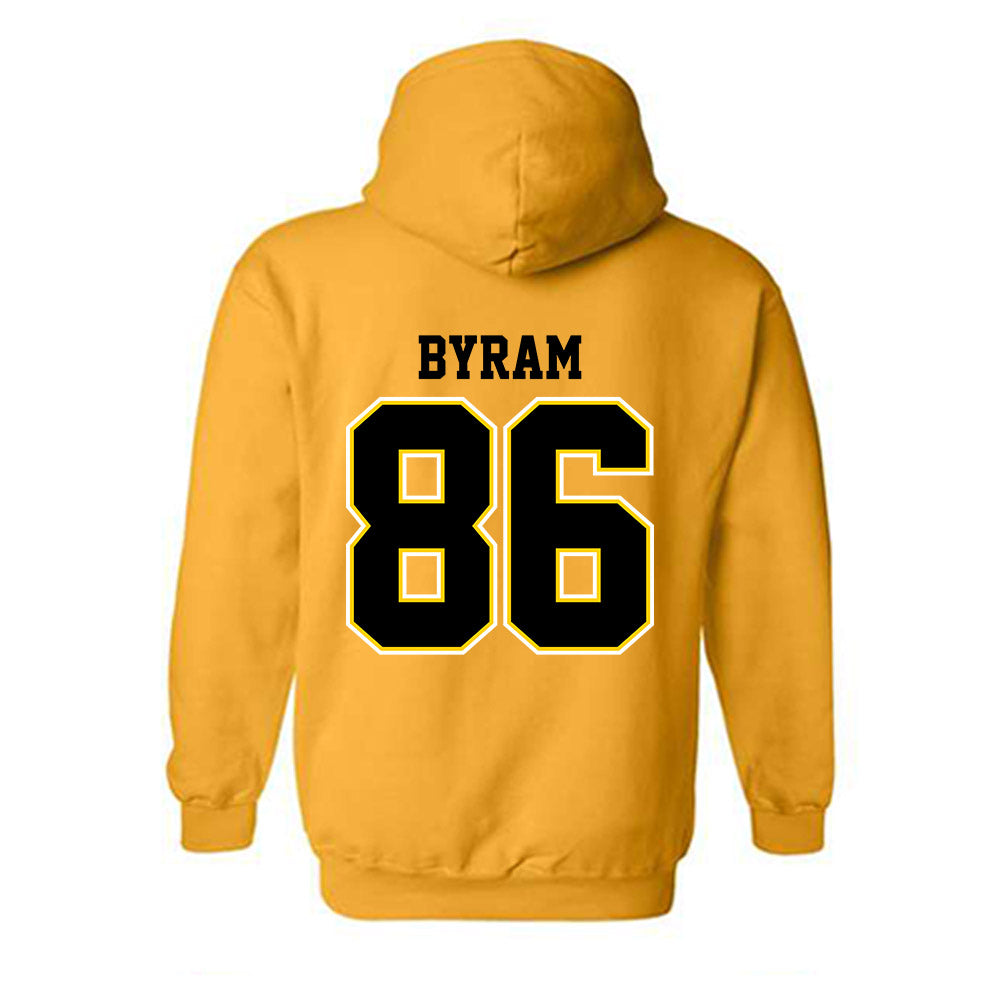 Michigan Tech - NCAA Football : Connor Byram - Classic Shersey Hooded Sweatshirt-1