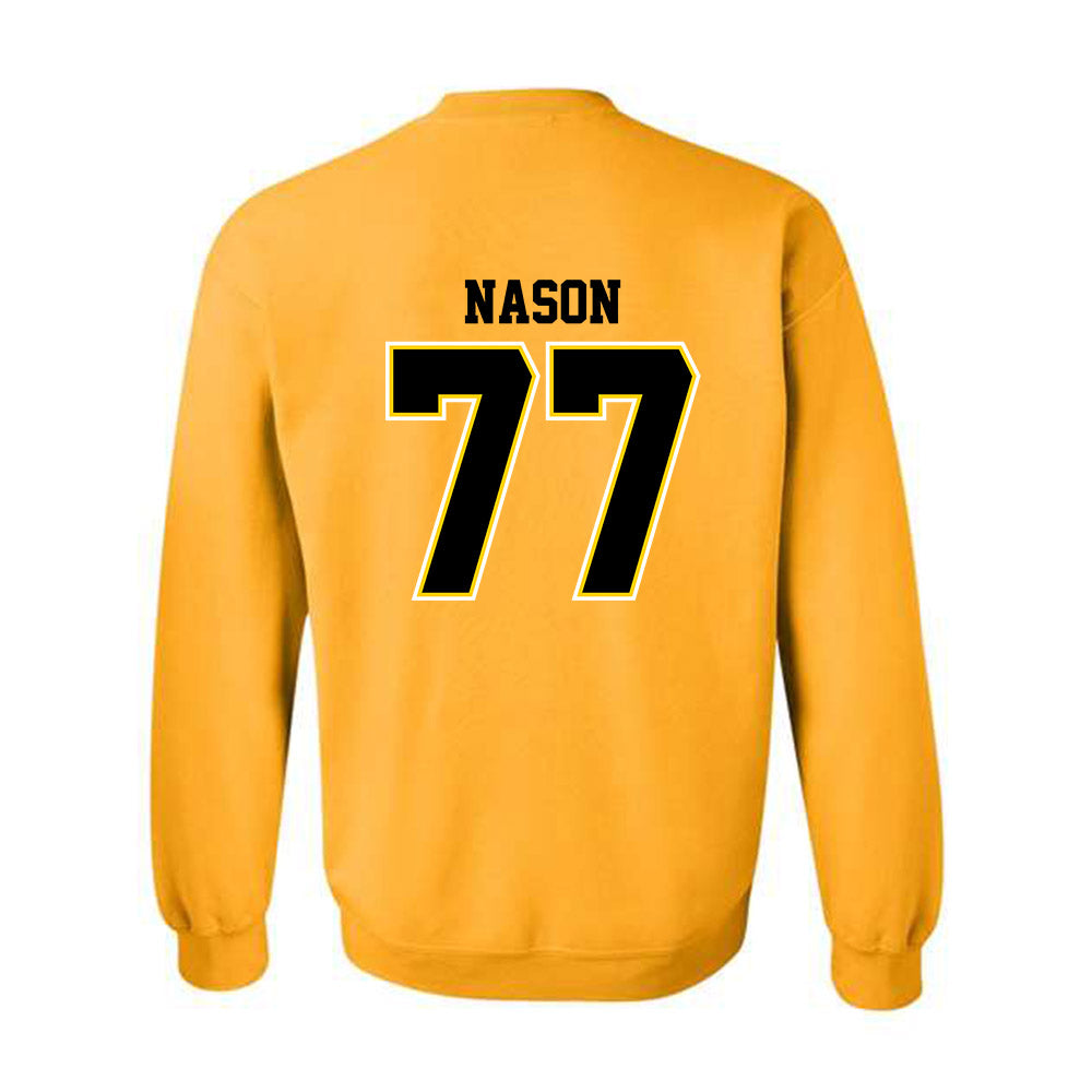Michigan Tech - NCAA Football : Max Nason - Classic Shersey Crewneck Sweatshirt