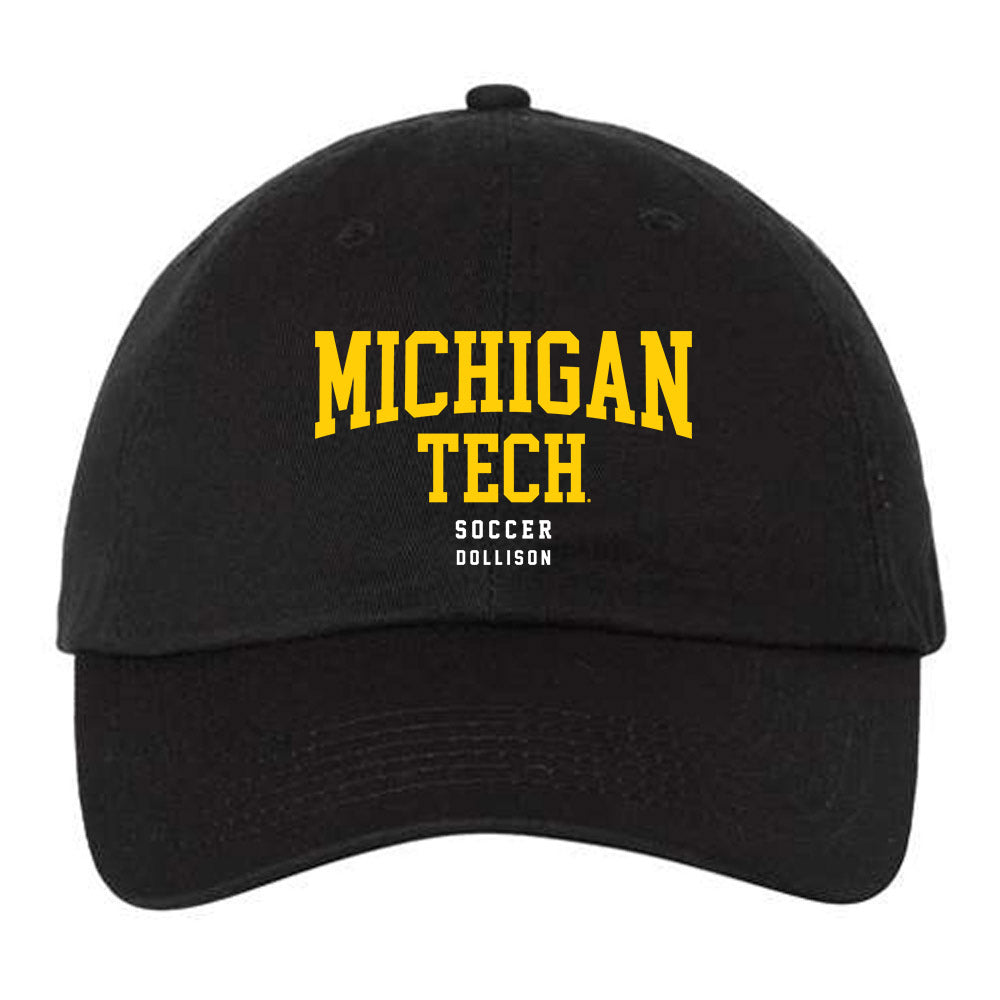 Michigan Tech - NCAA Women's Soccer : Kenzie Dollison - Dad Hat-0