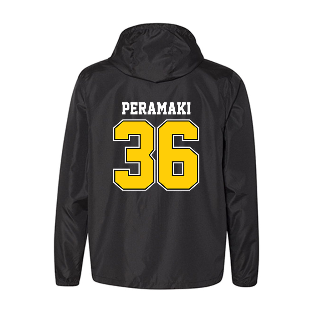 Michigan Tech - NCAA Football : Josiah Peramaki - Windbreaker-1