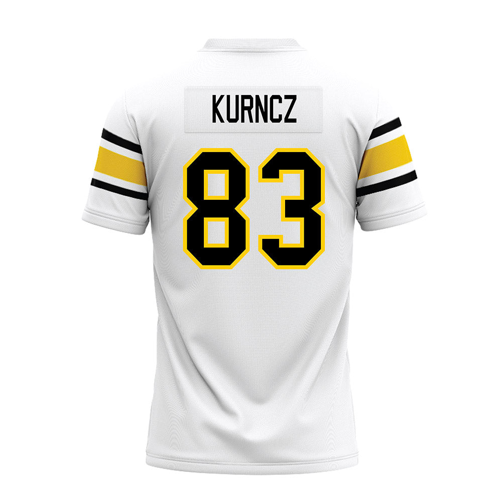 Michigan Tech - NCAA Football : Bryce Kurncz - White Premium Football Jersey