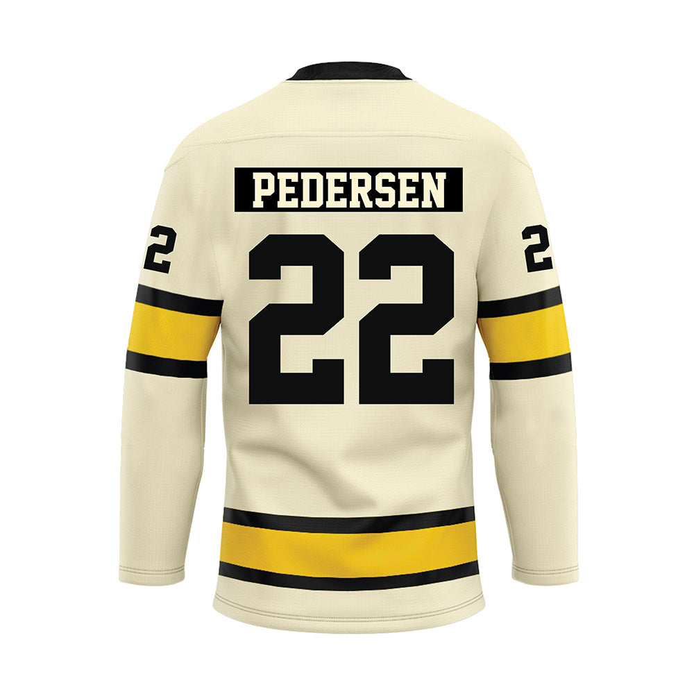 Michigan Tech - NCAA Men's Ice Hockey : Marcus Pedersen - Hockey Jersey
